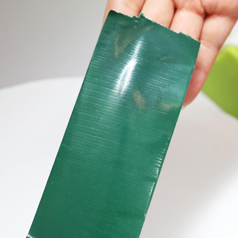 QILIMA Dark Green Duct Tape, Waterproof Duct Cloth Fabric, Professional Grade Duct Tape for Photographers,Repairs, DIY, Crafts, Indoor Outdoor Use,2 Inch X 28 Yards, Green - Image 2